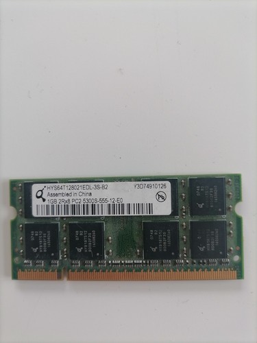 Ram sodimm ddr2 1gb - sodimm,