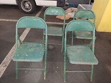 Stock 4 Sedie Anni 40 In Ferro