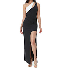 Cut out one shoulder - out,