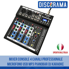 MIXER CONSOLE 4 CANALI