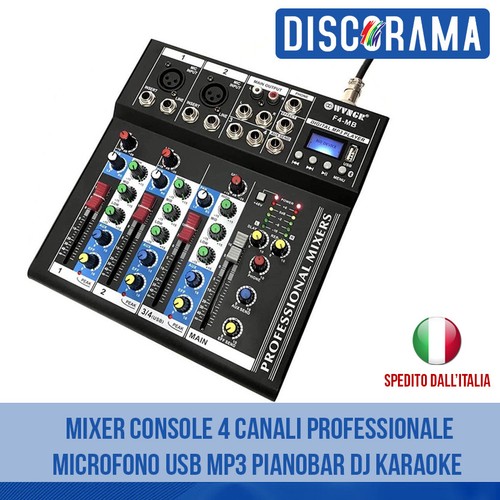 Mixer console canali - mixer,