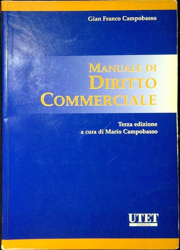Manuale diritto commerciale - manuale,