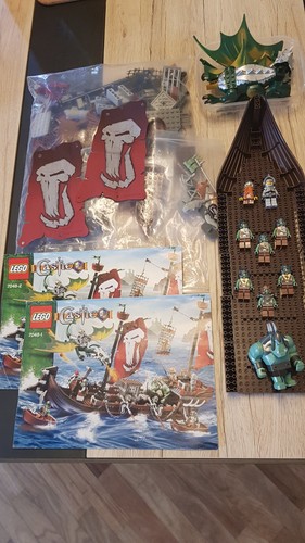 Lego 7048 troll s warship - lego,