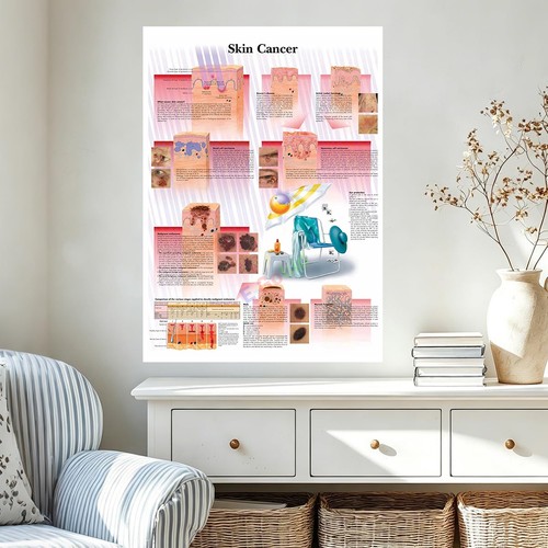 Poster educativo anatomia - poster,