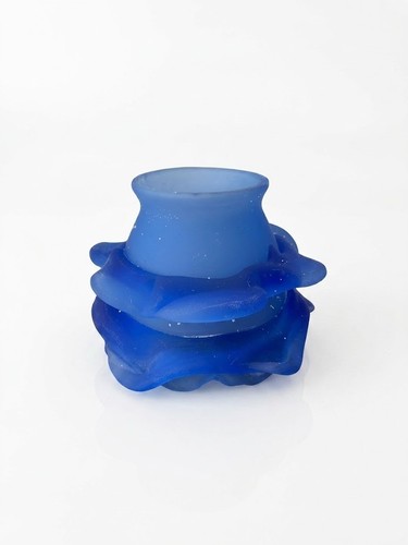 Vetro ricambio blu paralume - di,