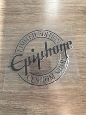 Adesivo Gibson Epiphone Custom