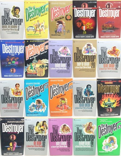 The destroyer vtg paperbacks - destroyer, {