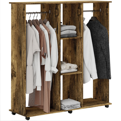 Armadio aperto rustico - , marrone
