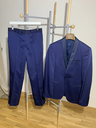 Mega tuta uomo blu - set, 2
