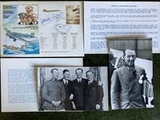 Copertina RAF, Volo Atlantico, firmata J Kelly-Rogers, pilota WW2 di Winston Churchill