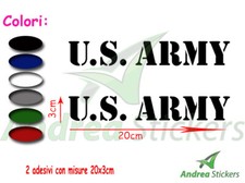 Adesivo scritta US ARMY - 2