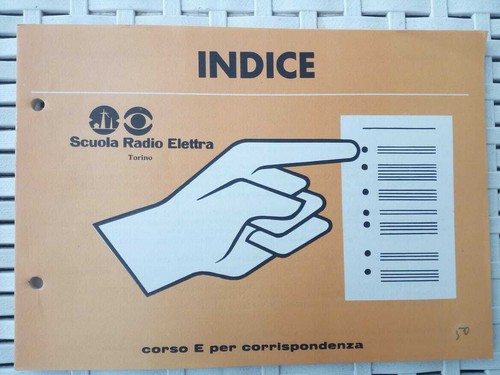 Scuola radio elettra indice - radio,