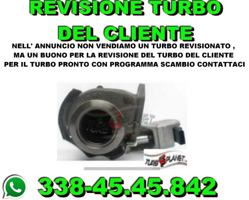 Turbina turbocompressore tf035 - turbocompressore,