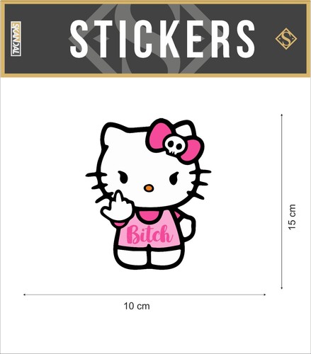 Adesivo hello kitty - adesivo,