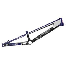 Syndyt BMX Disc Race Frame Pro XXL 21,5"TT Rosso/Blu/Grigio
