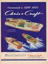 Pubblicità stampa Chris-Craft