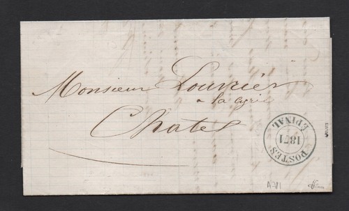 Rarissime lettre cachet - rarissime,