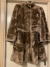 Pelliccia Aicad di Montone rovesciato Sheepskin,taglia 44,beige.Perfetta,come nu