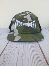Independent Summit trucker cappellino snapback cap hat mimetico camo camouflage
