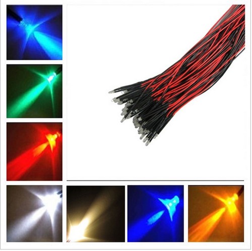 Led 5mm alta luminosita - led, luminosita'