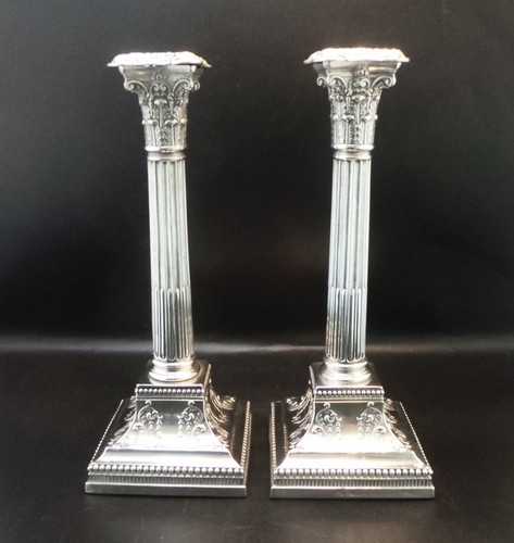 Antico candelabro argento - candelabro, in