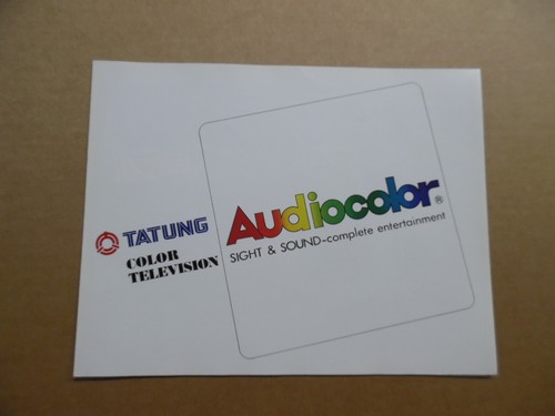 1977 tatung audiocolor - c.1977,