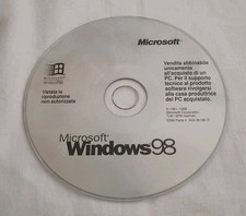 Cd Sistema Operativo Windows 98 Microsoft Italiano