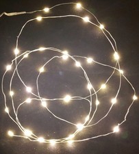 20 MICROLED LUCI BIANCO CALDO