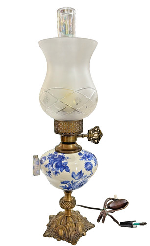 Lampada olio vintage in - olio,
