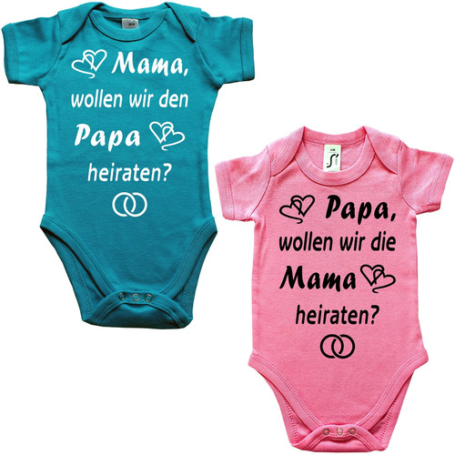 Body neonato mamma - , papà