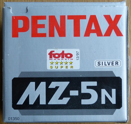 Pentax argento scatola - pentax, mz-5n