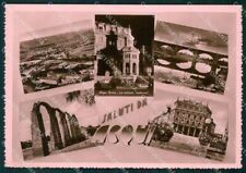 Alessandria Acqui Terme Saluti da Foto FG cartolina ZK2976