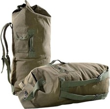 NUOVO Set 2 Sacchi Mare Extra Grandi in Tela 100Litri per Tenda da Pesca Esterno Campeggio