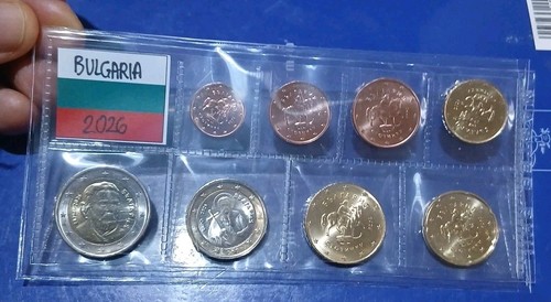 Bulgaria serie euro 2026 - serie, 8