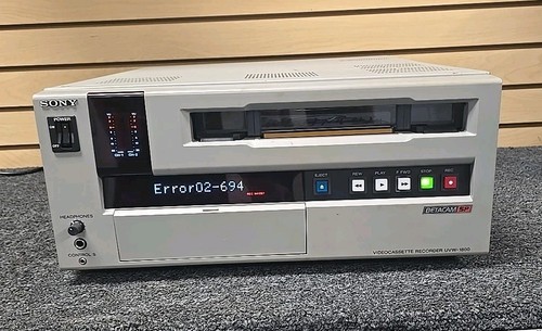 Videoregistratore sony betacam - videoregistratore,