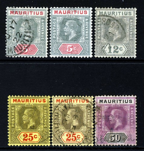 Mauritius 1913 set - kg, 1913-22