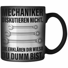 Trendation - Regalo meccanico auto divertente tazza magica meccanico auto meccatron