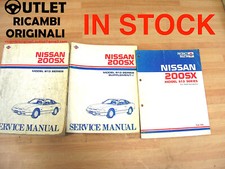 Manuali Officina Originali Nissan lingua Inglese e Spagnolo 200 SX S13  USATO