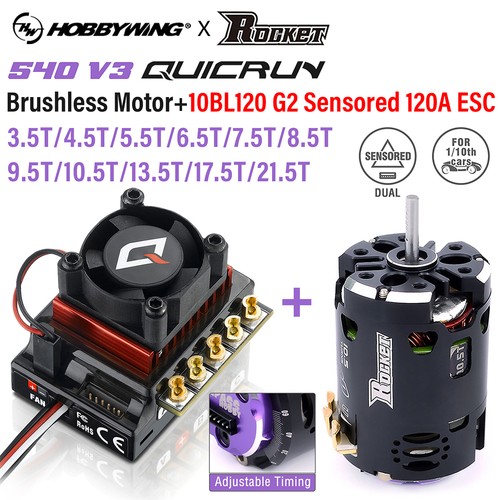 Hobbywing 10bl120 120a esc 540 - 120a,