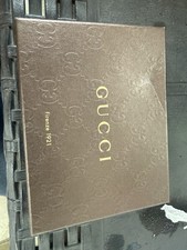 Gucci Porta Carte Da Inserire Nel Portafoglio 12x9cm Bluscuro Pelle