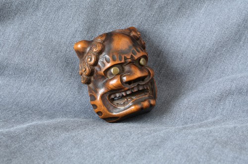 Antica maschera giapponese