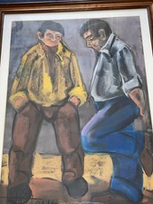 SARDINIA PAINTING BULL CANU