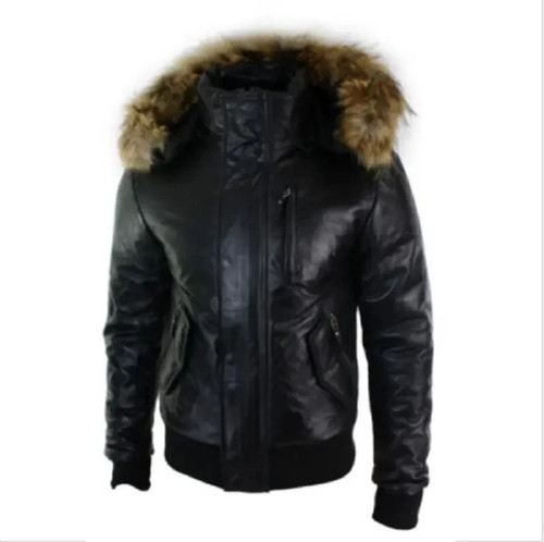 Men real lambskin leather - men's,