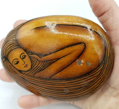 Fermacarte art decò dipinto - decò, a