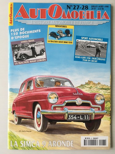 Revue automobilia n 27 - automobilia,