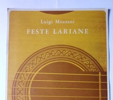MOZZANI - Feste lariane; Spartito per chitarra, nuovo