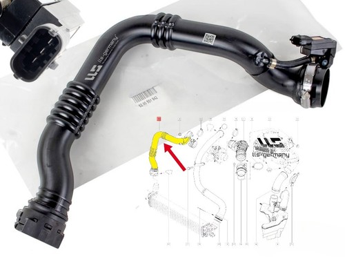 Turboscarico tubo intercooler - turboscarico,
