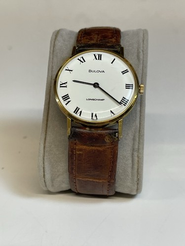 Vintage men bulova longchamp - bulova,