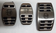 Kit Sportivo Copri Pedali in Alluminio Alfa Romeo Giulietta 940 GUIDA DESTRA!