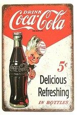 Targa coca cola pubblicita